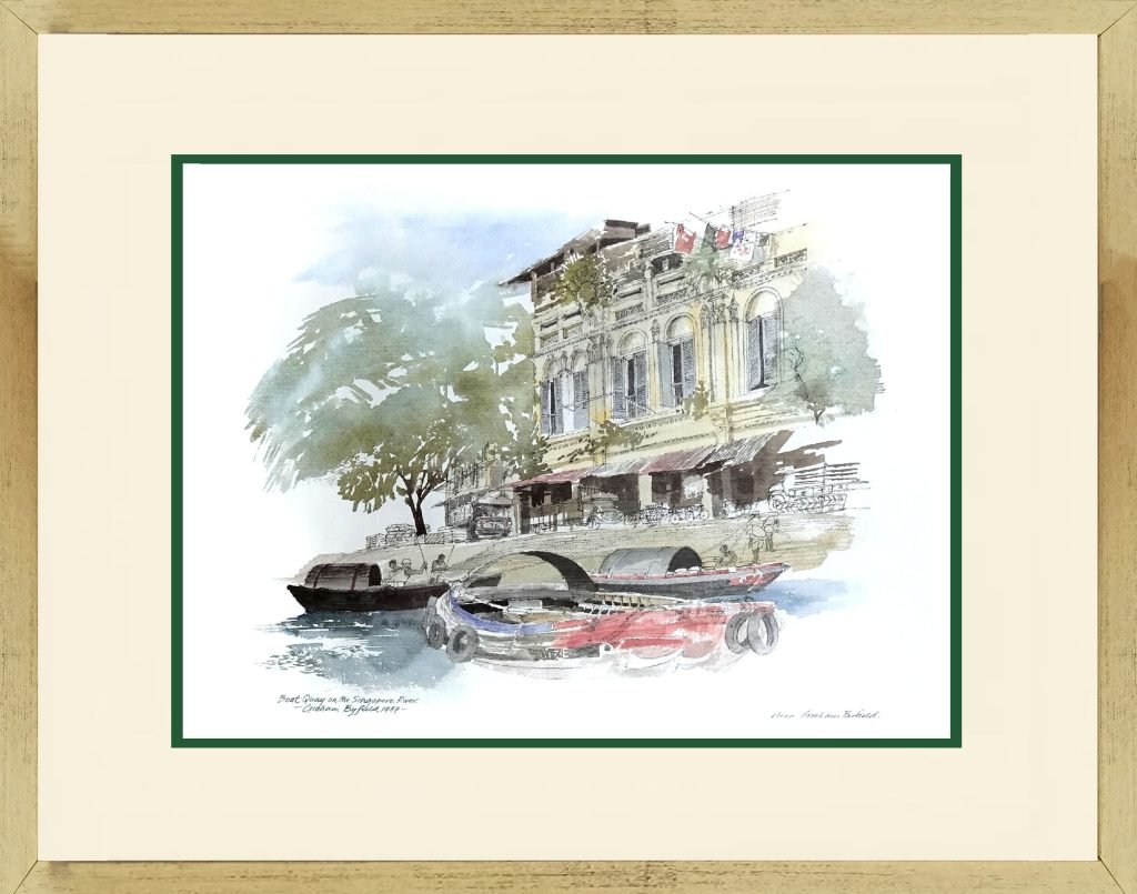 DA BF 606 Boat Quay on Singapore River (S/N Limited Edition)